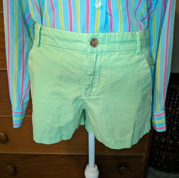 Khakis By Gap Sunkissed Shorts Lime Green Size 4 - Picture 1 of 13